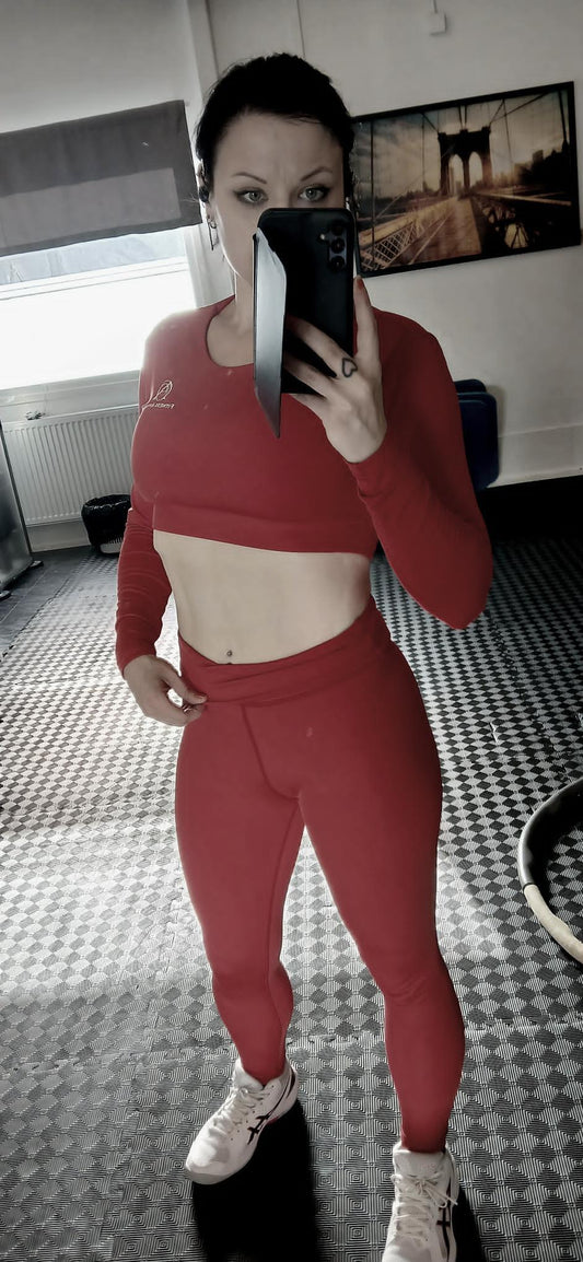 Red Leggings