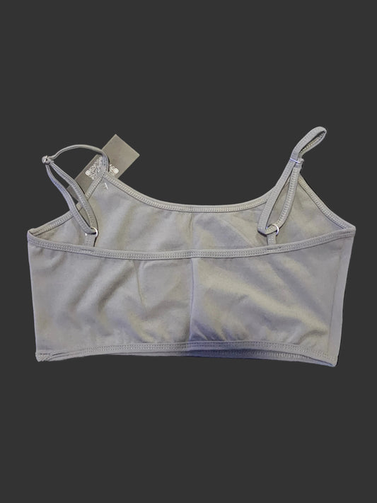 grey sports bra