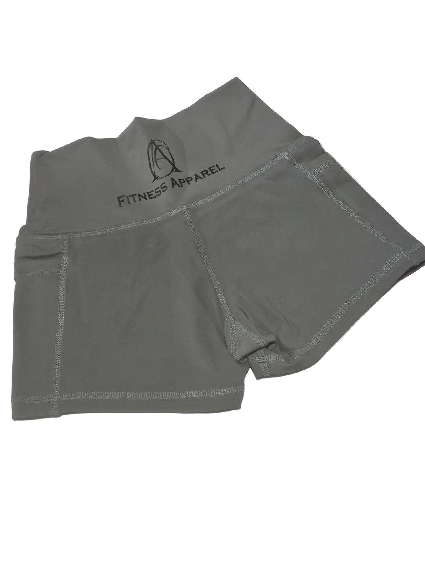 grey gym shorts