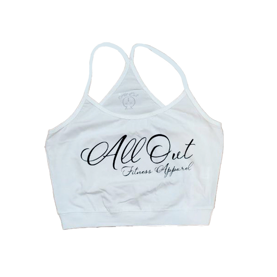 White Gym Top