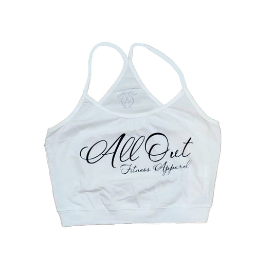 White Gym Top