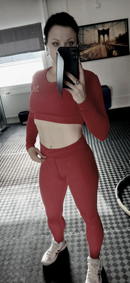 Red Leggings