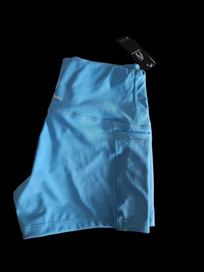 mint green gym shorts