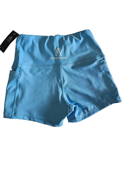 baby blue gym shorts