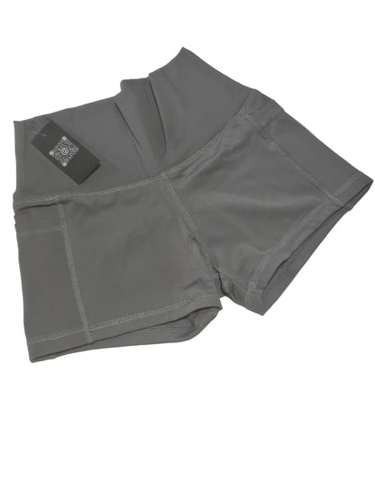 grey gym shorts