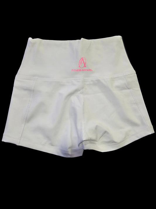 White Gym Shorts