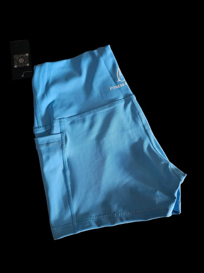 mint green gym shorts