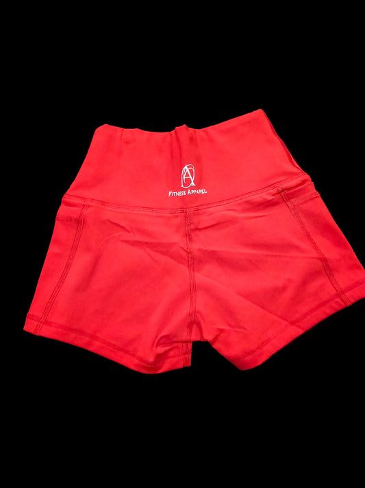 Red Gym Shorts