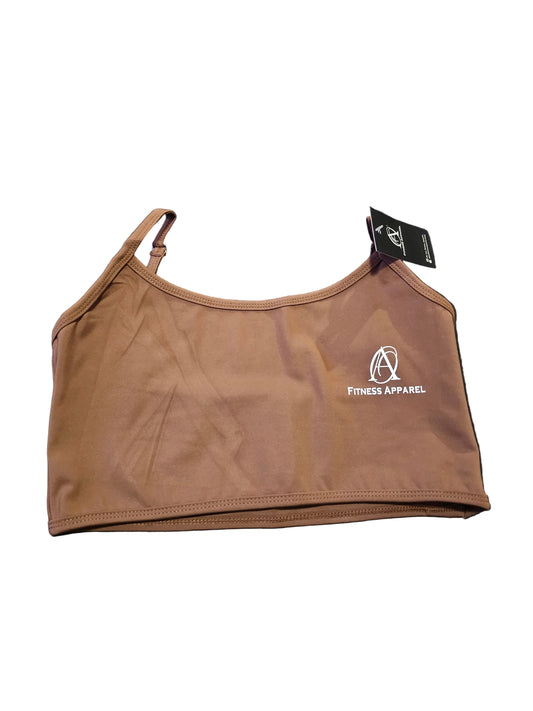 brown sports bra